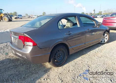 2010 Honda Civic Lx из США, поврежденный, VIN 2HGFA1F57AH576537